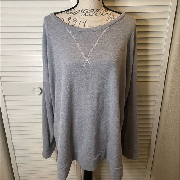 Byrdie Gray Sweatshirt Super Comfy - Picture 1 of 9